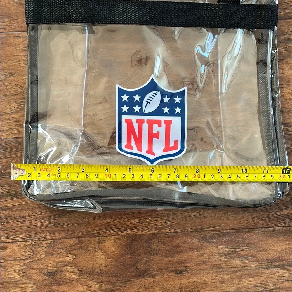 NFL Gray and Black Stadium Tote Bag - Picture 4 of 5